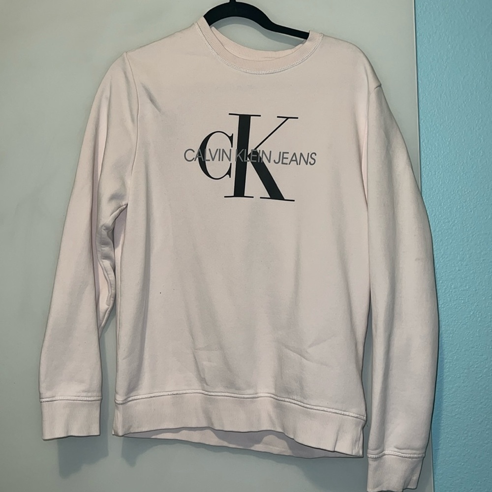 A Calvin Klein hoodie